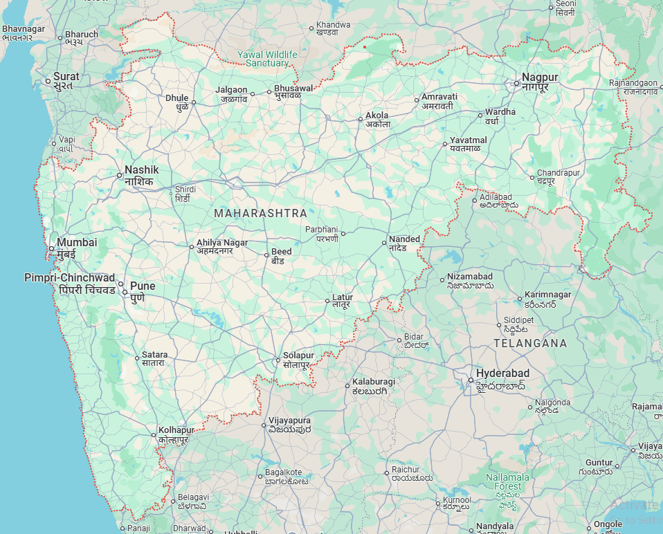 Maharashtra Map